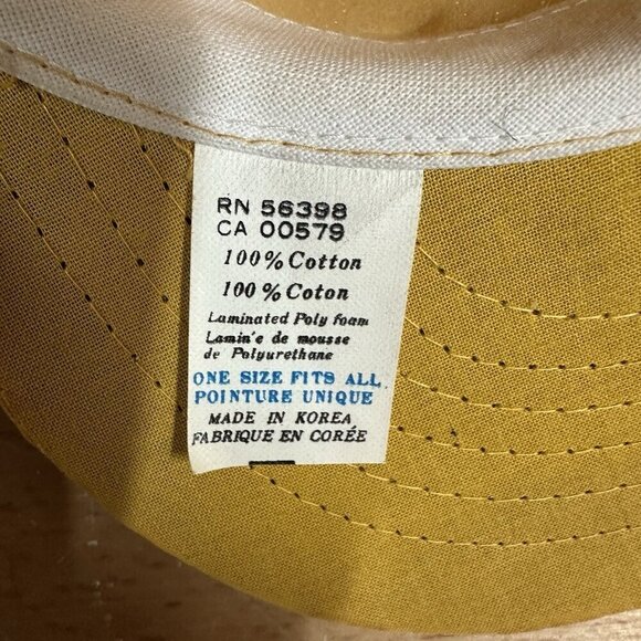 Vintage Hat Las Vegas Metropolitan Police Department Adjustable Yellow - Picture 6 of 6